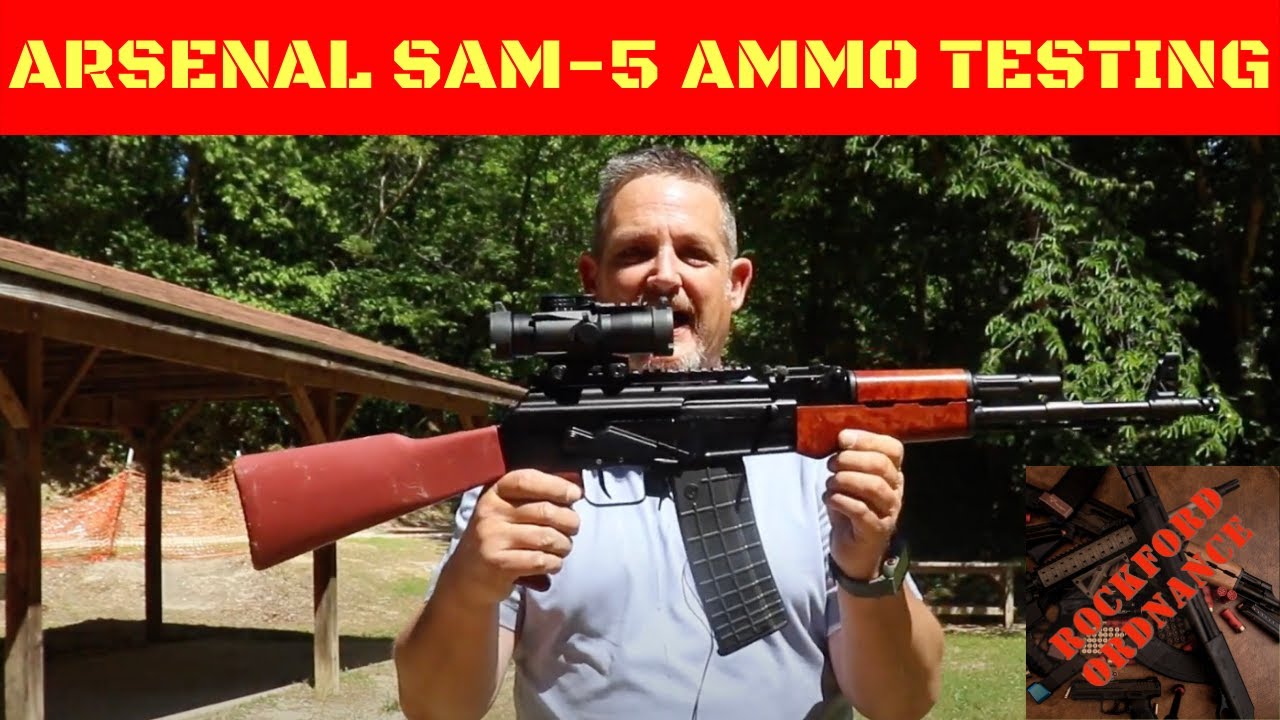 ARSENAL SAM5 AMMO TESTING