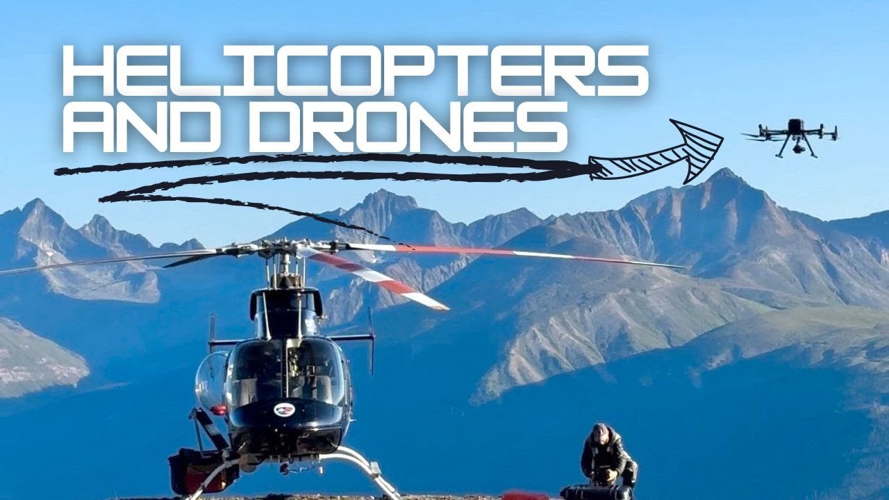 How Helicopters and Drones Work Together