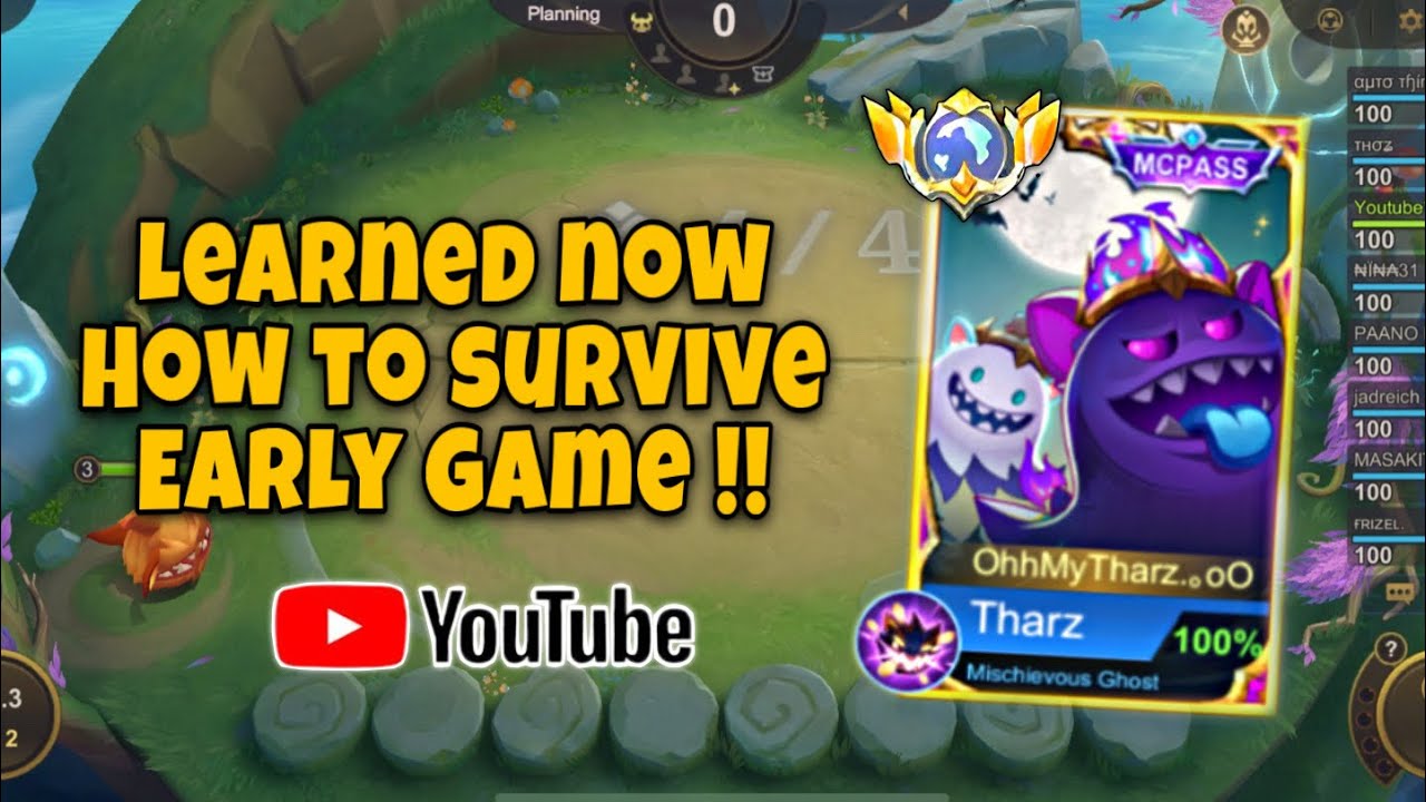 HOW TO USE THARZ SKILL 3‼️ PROPER GAMEPLAY TO SURVIVE EARLY || MAGIC CHESS (Uncut) ✅