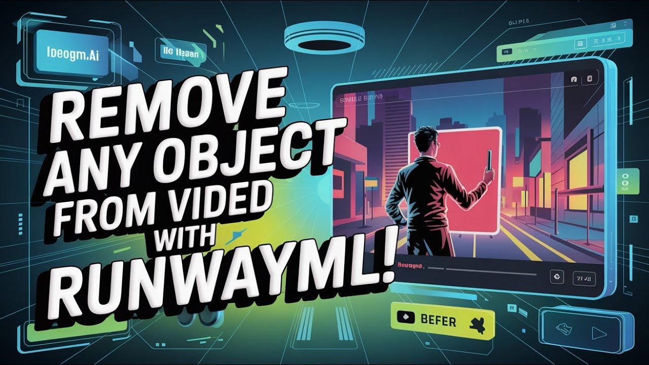 How to Remove Any Object from Video Using RunwayML Inpainting – Step by Step Guide