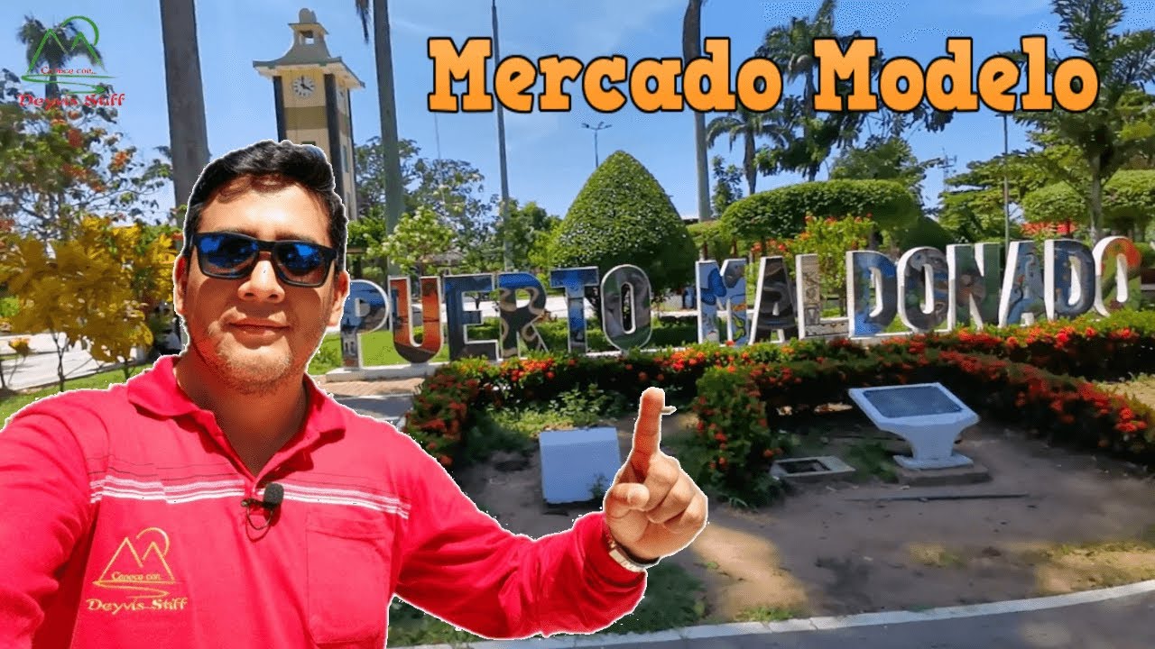 Conocí el mercado modelo de Puerto Maldonado