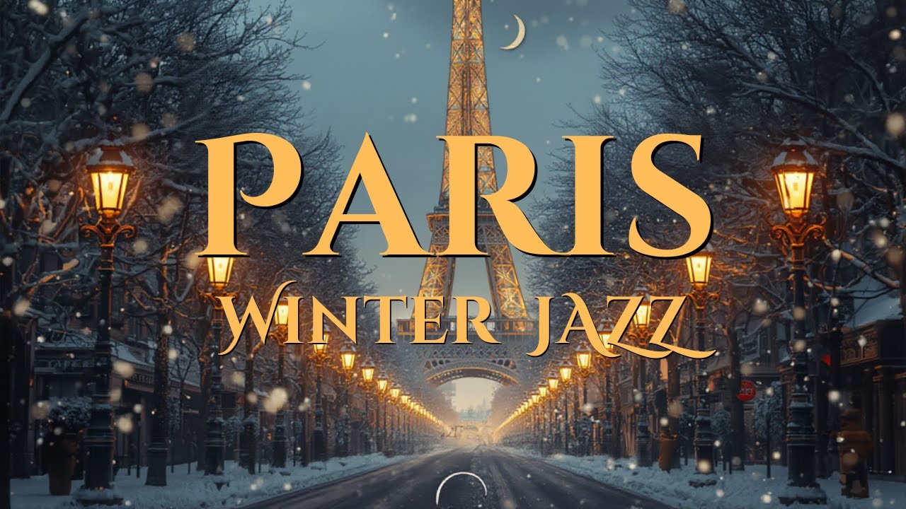 [Playlist] 2 Hours Paris Winter Jazz│Cozy Cafe Piano Ambience│2시간 파리 겨울 재즈│아늑한 카페 피아노 분위기
