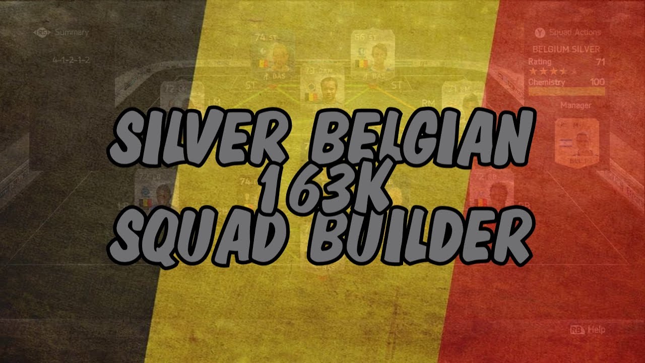 FIFA 15 :: SILVER BELGIAN SQUAD BUILDER :: FT 3 TOTS CARDS!
