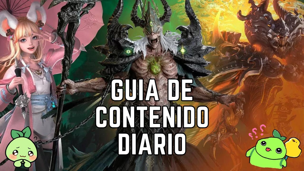 TE ENSEÑO A QUE HACER EN LOST ARK(GUIA DE CONTENIDO DIARIO,SEMANAL, AFINIDADES Y MÁS)