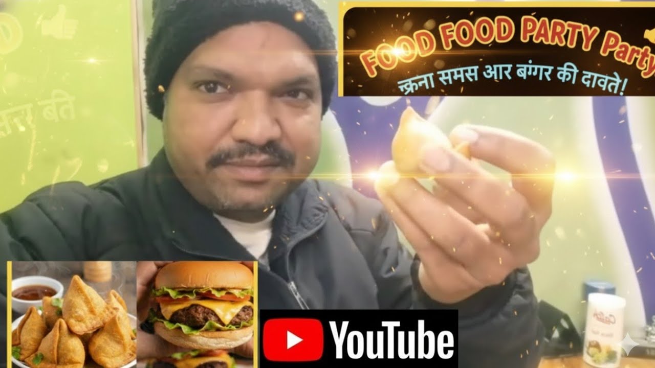 Mini Samosas & Burger Party! 🍔🥟 | Today’s Food Vlog!