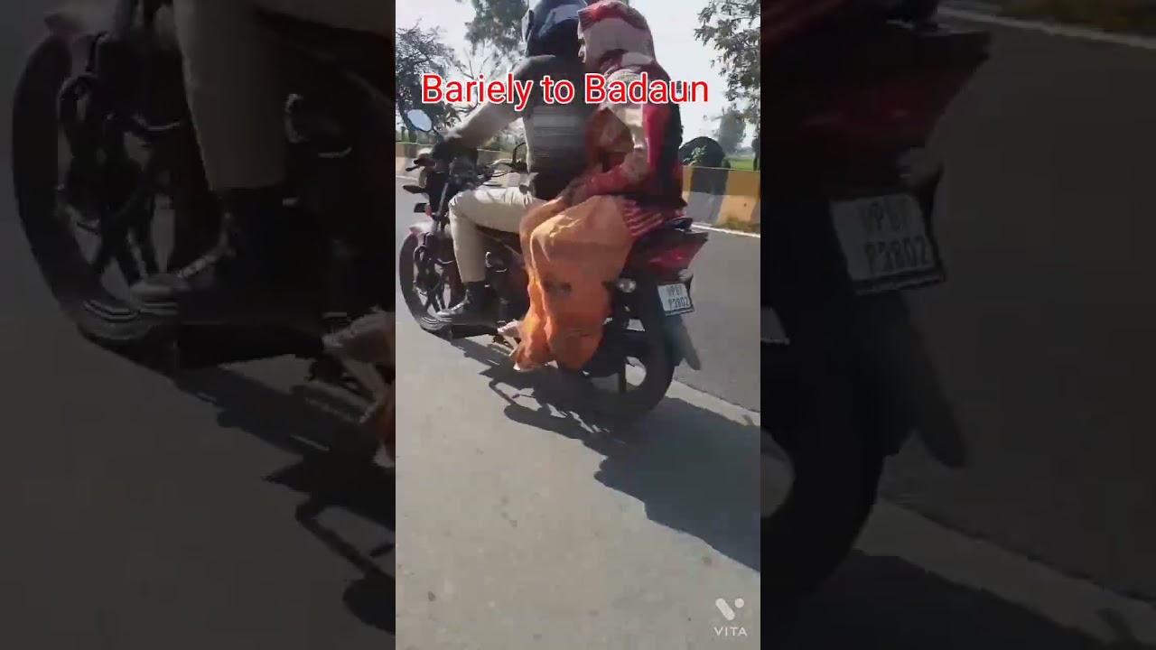 My first Reel video badaun road bariely #badaun #bariely #up #road