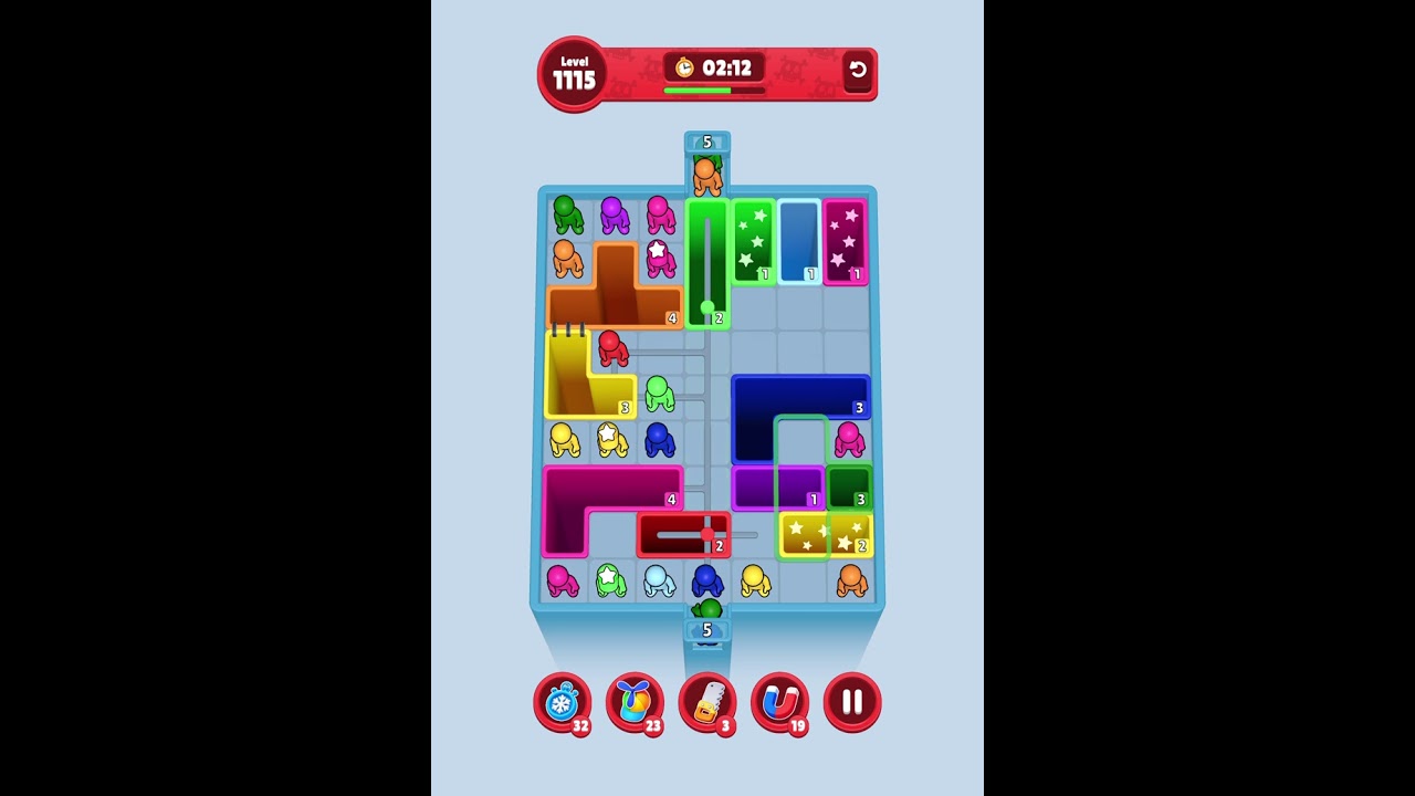 Drop Away Level 1115 Solution Walkthrough #dropaway #walkthrough 