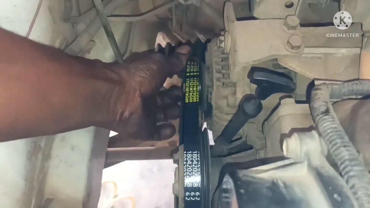 maruti alto water pump belt replacement procedure