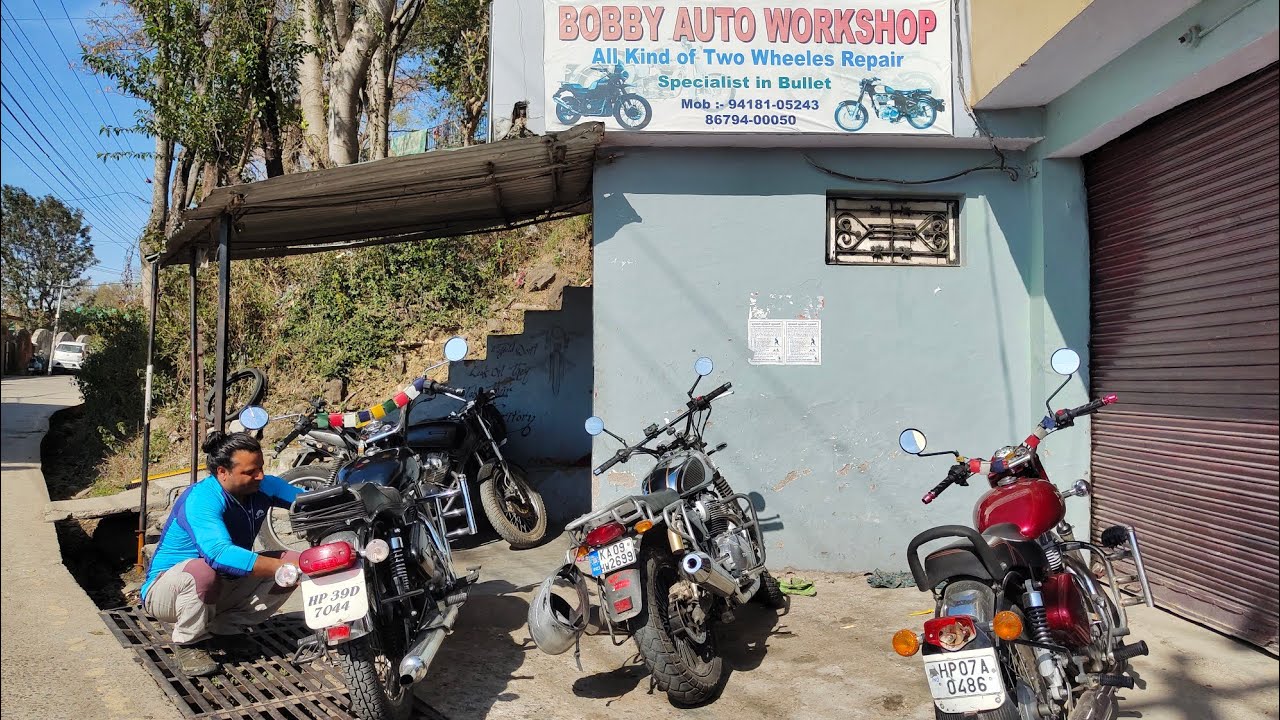 how to repair Royal Enfield interceptor 650cc front shocker to easy way