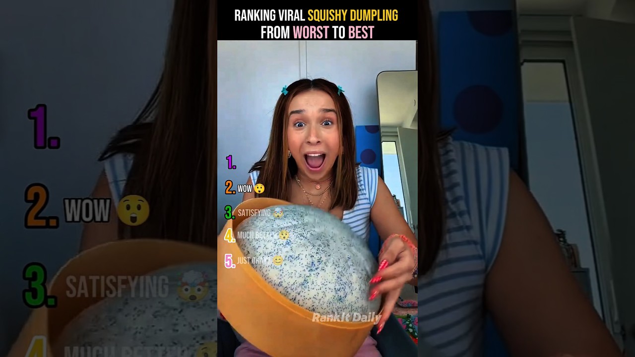 Ranking Viral Squishy Dumpling Unboxing 🤯✨