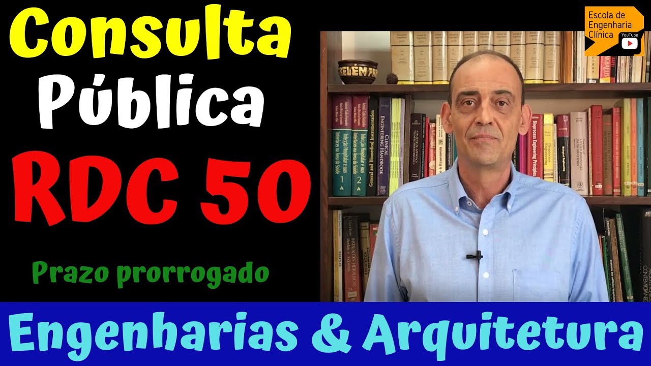 Prorrogada a Consulta P&uacute;blica 725 que trata da RDC 50 da ANVISA - at&eacute;   09/12/2019