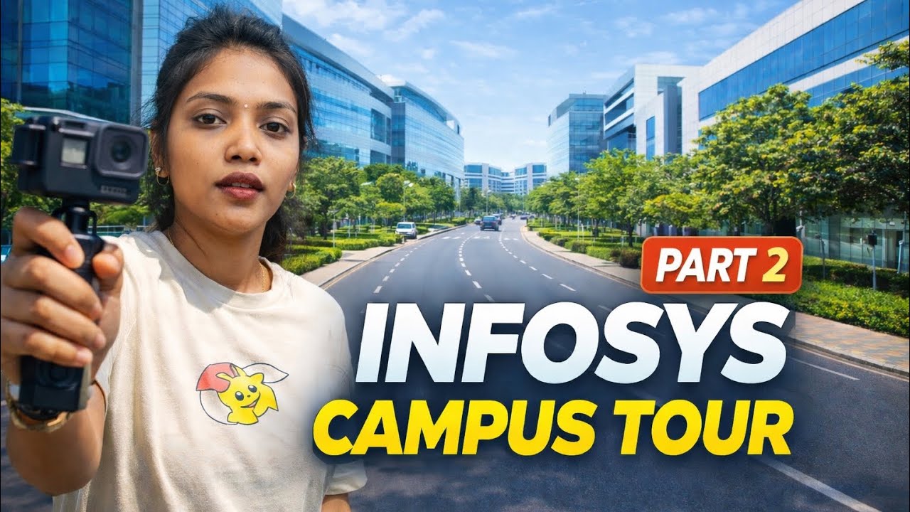Infosys Campus Tour Part 2 | Inside Infosys Campus | Life at Infosys