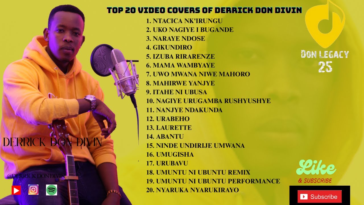 Top 20 Best Video Covers of Derrick Don Divin_-Non Stop Playlist(Official Videos)
