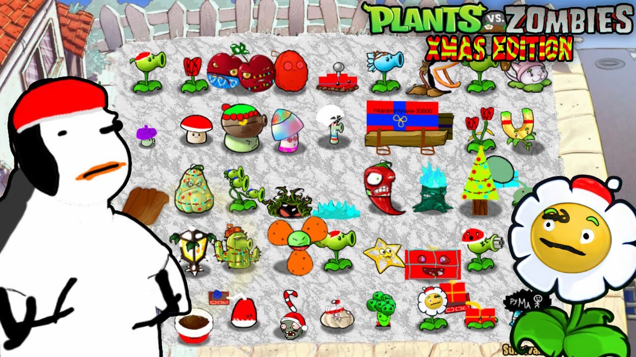 (Gameplay+Link) Plants vs Zombies XMAS Edition 2025 Mod | Game NHP