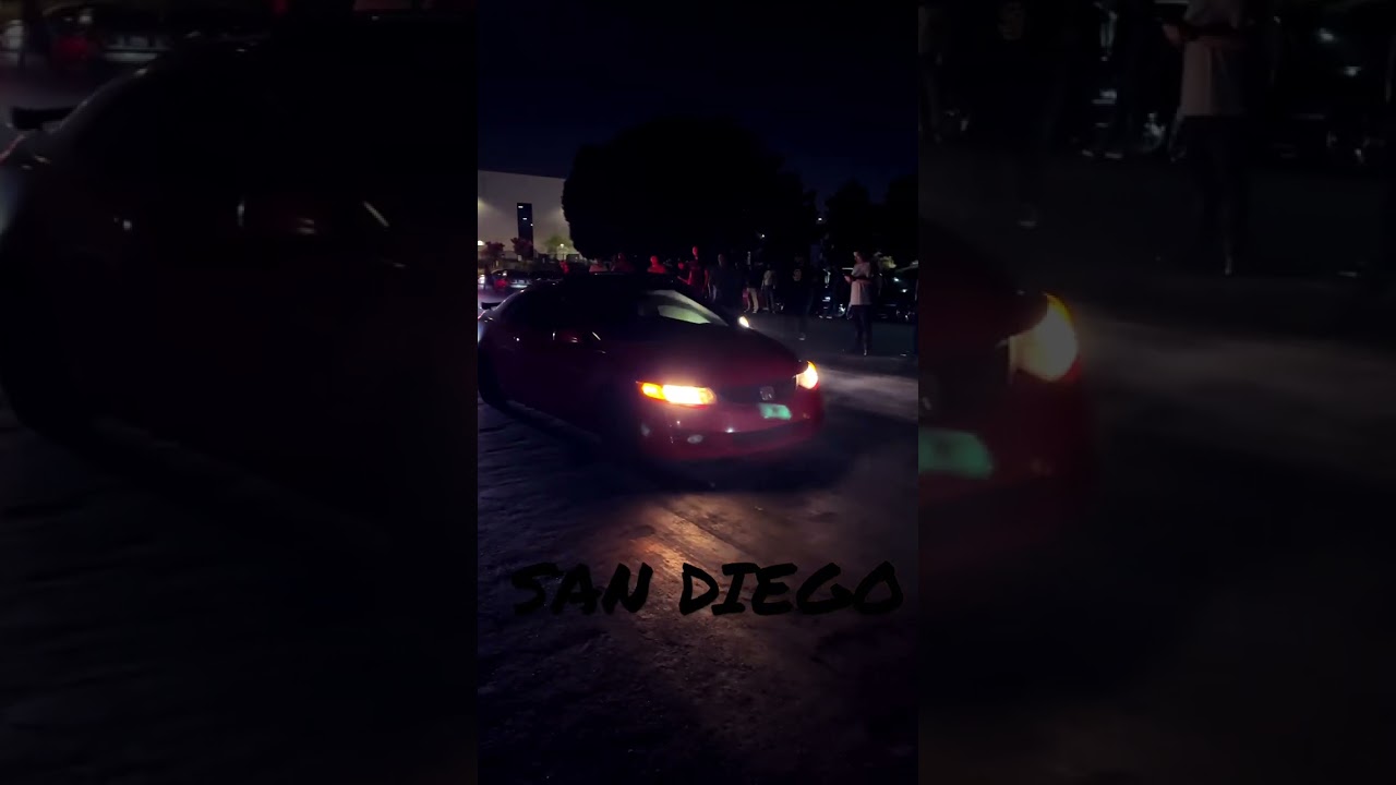 San Diego,California Street racing #shorts #cars #racing