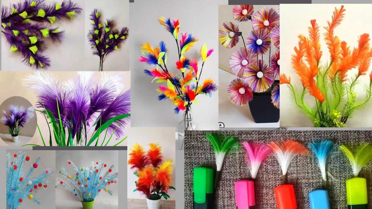 8 satin ribbon reeds flowers | flower making | ribbon flowers | decor | satin ribbon crafts | DIY