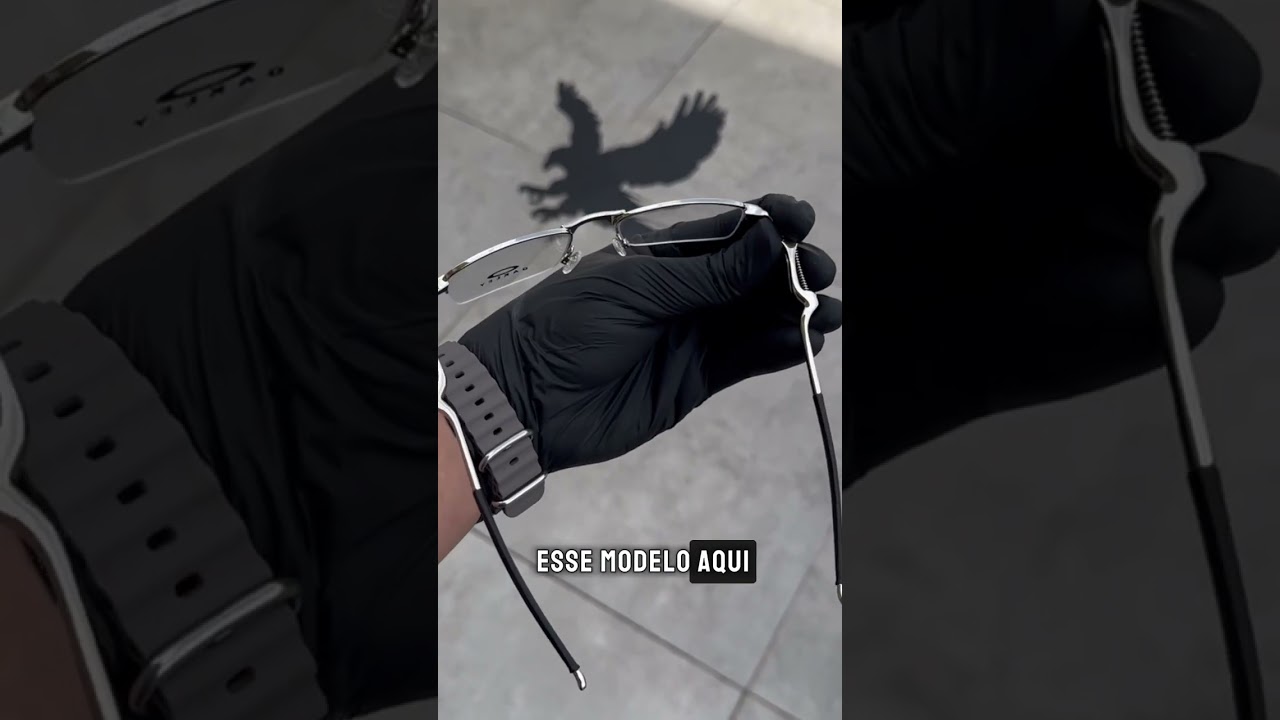 A armação mais bonita, barata e resistente já feita esta de volta. Armação OAKLEY COILOIVER PRATA