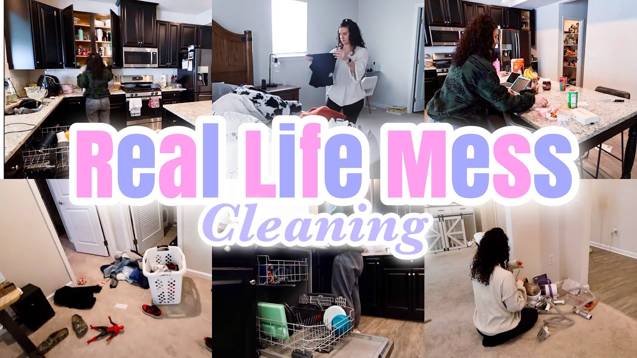 LETS CLEAN TOGETHER | EXTREME CLEANING MOTIVATION | MESSY HOUSE CLEANING 2025 | KITCHEN CLEANING