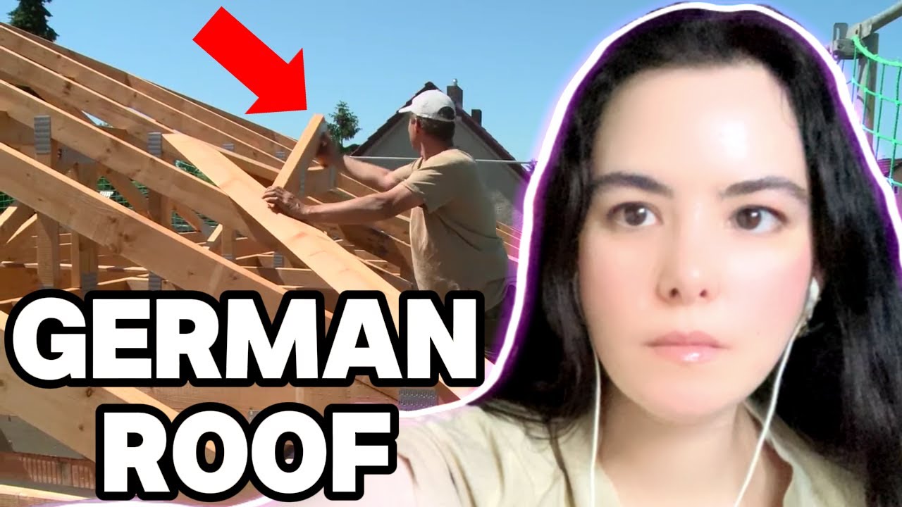 German House Building is Incredible! Part 2 (Roof) REACTION!