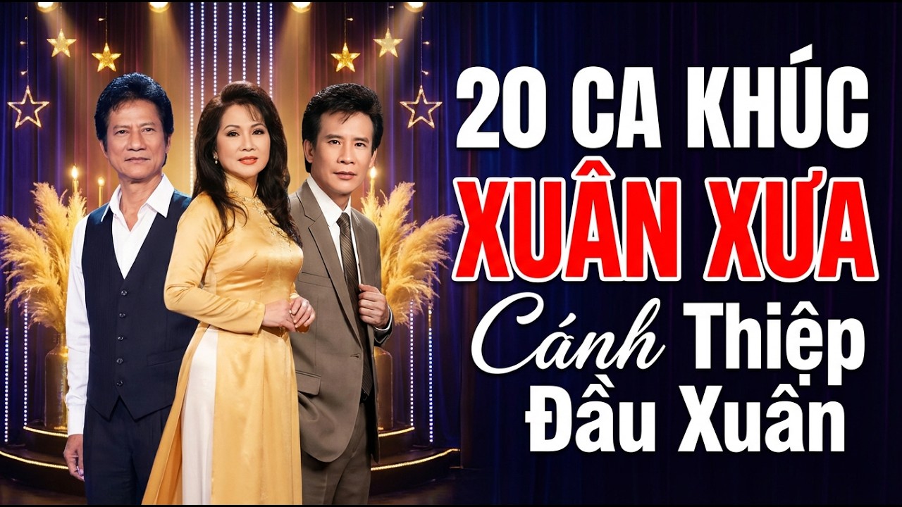 CÁNH THIỆP ĐẦU XUÂN - LK NHẠC XUÂN XƯA 2026 | NHẠC TẾT HẢI NGOẠI TRỮ TÌNH Ngọt Ngào Sâu Lắng Đón Tết