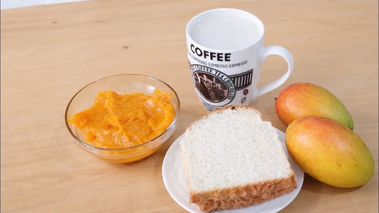 Homemade mango jam//only 3 ingridients //mango jam recipe