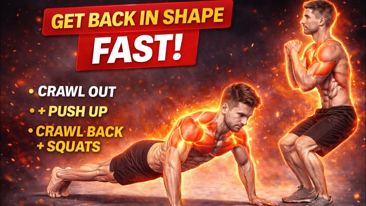 GET BACK IN SHAPE FAST WITH THIS ONE MOVE