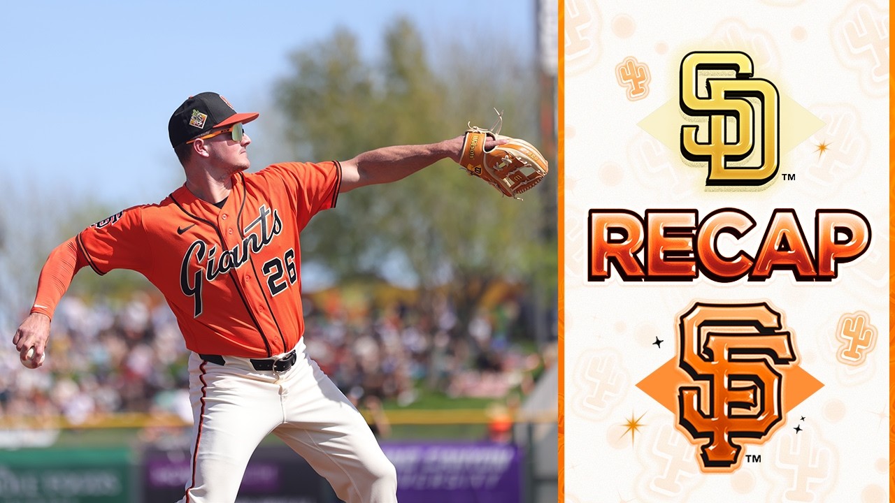 San Francisco Giants vs Padres | Spring Training Game Recap