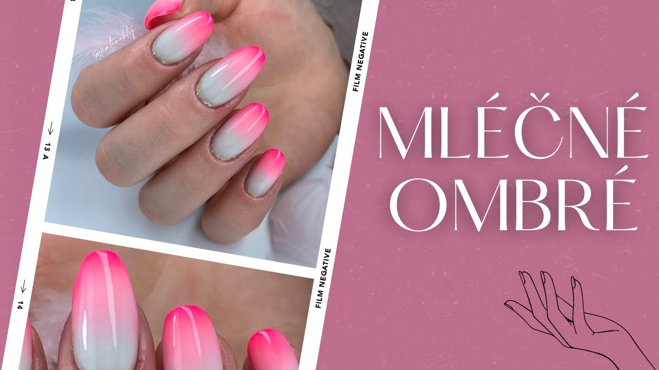 Prodloužení na šablonu, zvednutí orláčků a mléčné ombré 💅🏻 | Cizí ruce #36 | Kate nehty