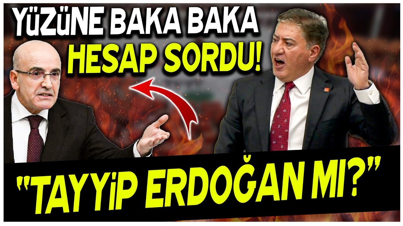 Murat Emir Mehmet Şimşek’in yüzüne baka baka hesap sordu! “Bunun hesabını vereceksiniz!”