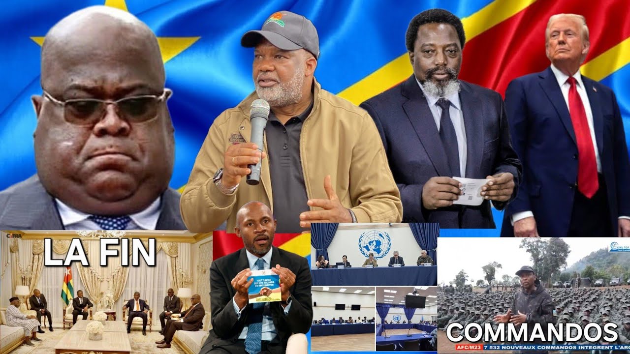 TRUMP LÂCHE FTSHISEKEDI C'EST FINI NANGAA 20.000 COMMANDOS FONCE AU KATANGA,KIN: ANGOLA,ONU,JKK 10.2