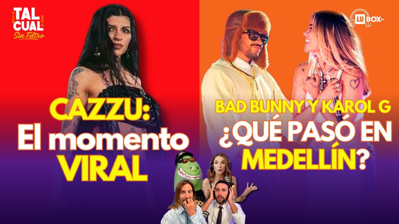 #Cazzu arrasa en Cosquín, #BadBunny con #KarolG y la polémica de #Nodal | Tal Cual Sin Filtro