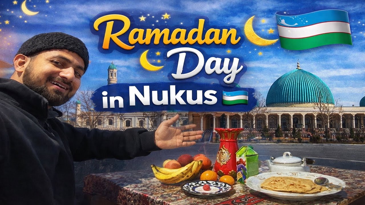 Ramadan Day in Nukus 🇺🇿 | Nukusda Ramazon Kuni (Sehri to Iftar) 🌙