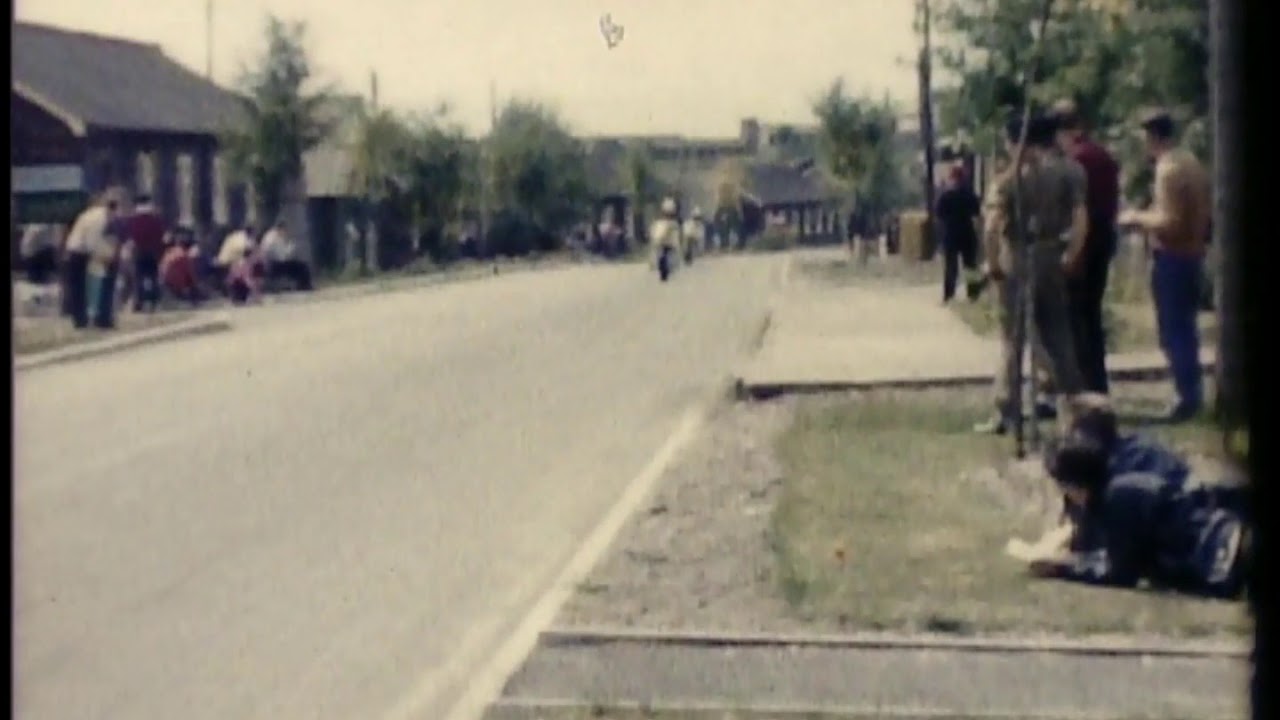 Whit Monday 6th June 1960 - Solo & Sidecar Motorcycle Road Racing at Blandford Camp, Dorset