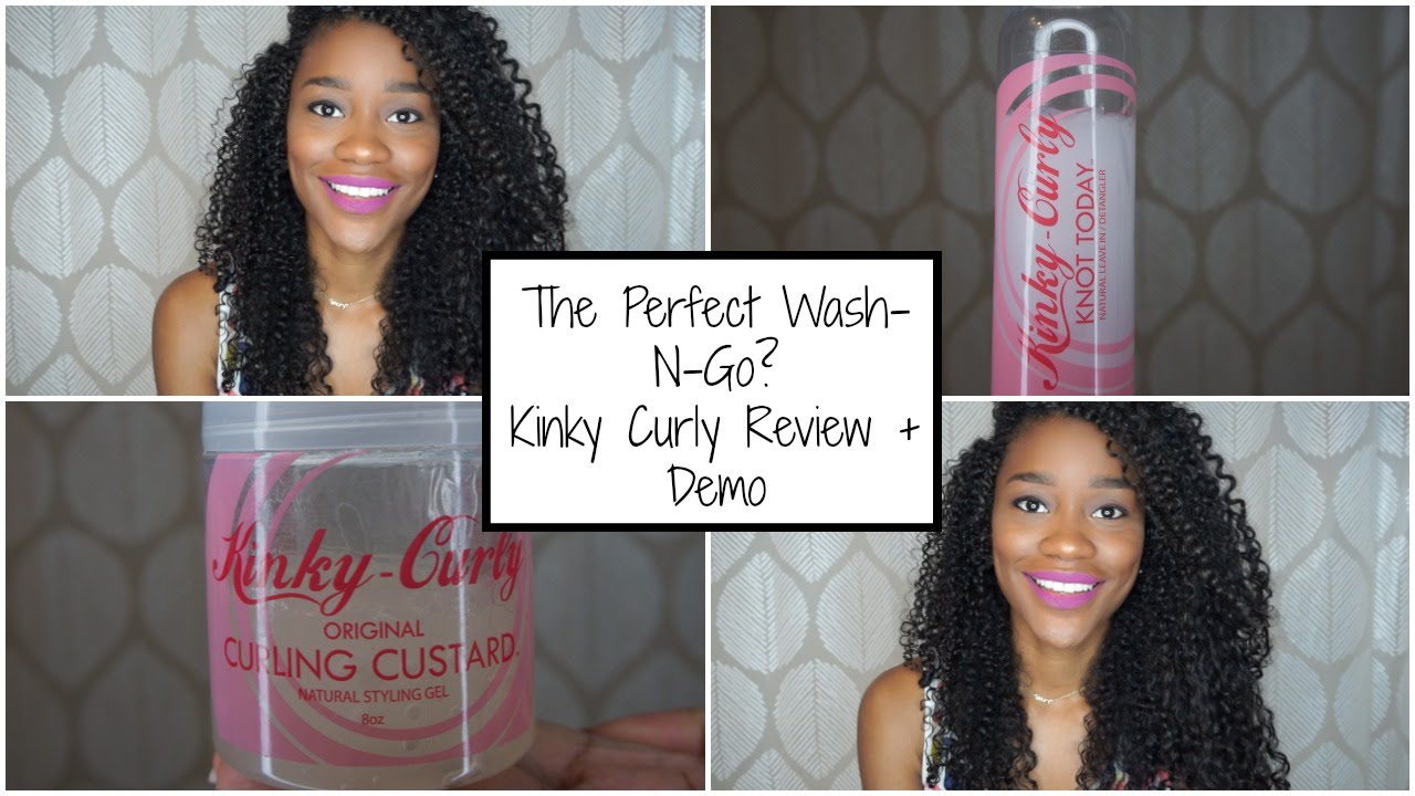 The Perfect Wash & Go? Kinky Curly Review + Demo