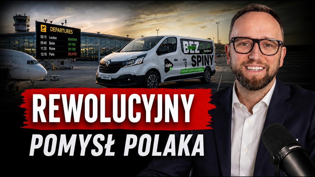 Rewolucyjny POMYSŁ POLAKA. Czy ZIPLO podbije ŚWIAT? Marcin Jaworski