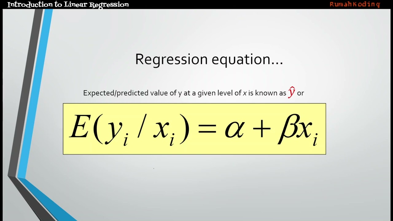 Pengenalan Linear Regression