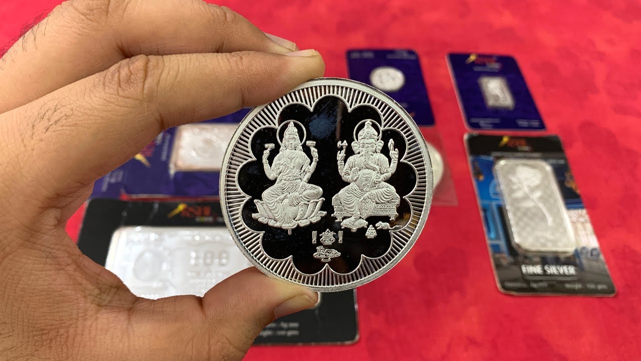 RSBL 100 Gram Laxmi Ganesh Silver Coin - CoinBazaar India | Indian Bullionaire