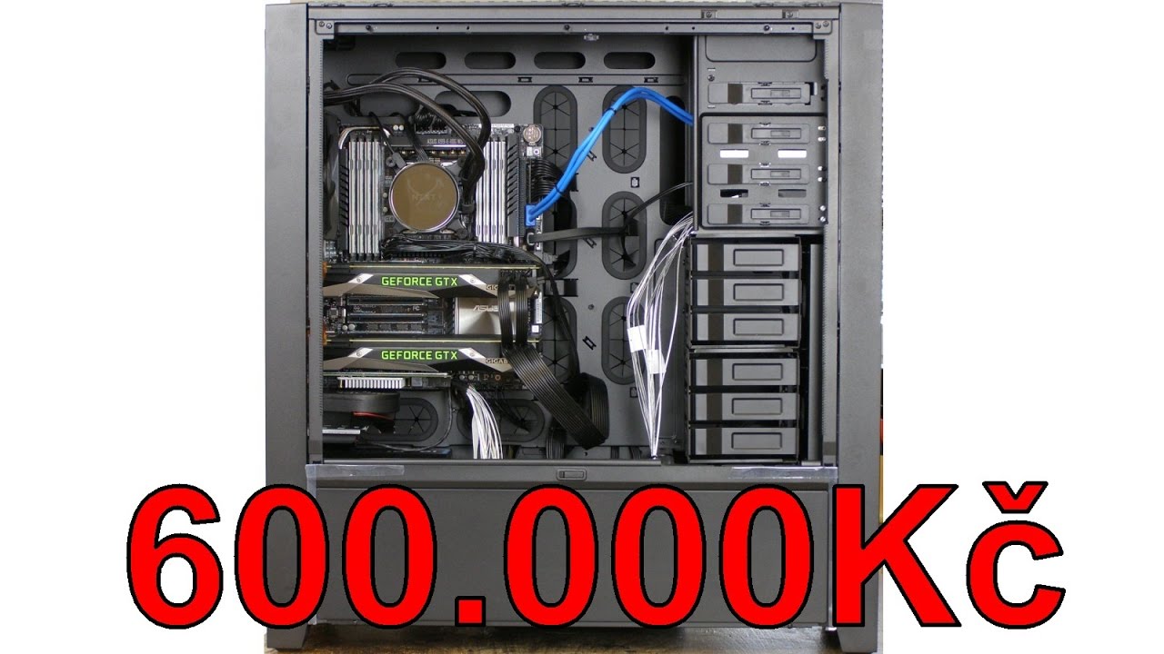 Nejvýkonnější počítač na střih videa za 600.000Kč - 1. díl - 18TB SSD, 20 CPU vláken, 128GB RAM
