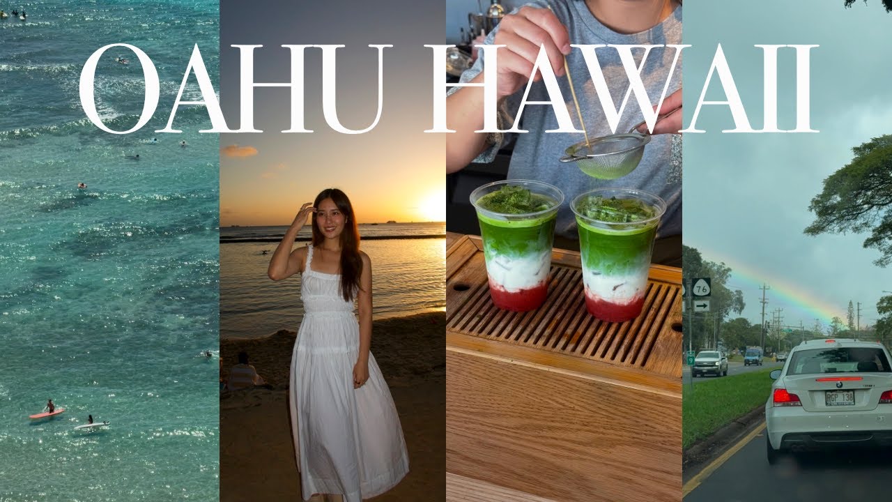 A Week on Oahu | HAWAII VLOG - everything we did on oahu, cafe & restaurant recommendations