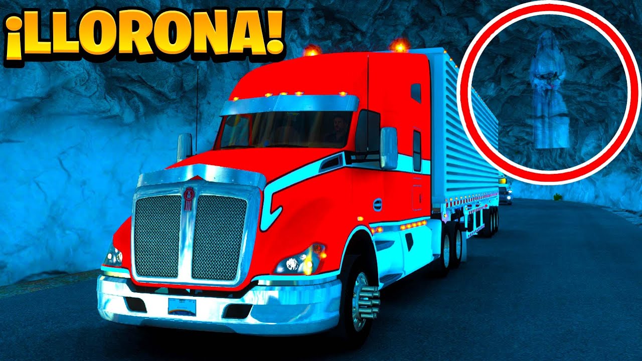 ¡SE APARECE LA LLORONA EN CARRETERAS COLOMBIANAS! | American Truck Simulator