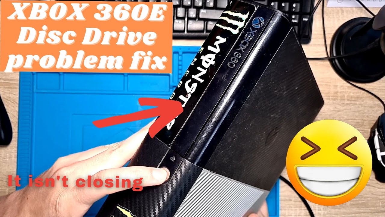 Fixing an XBOX 360 disc drive error - A funny one :)