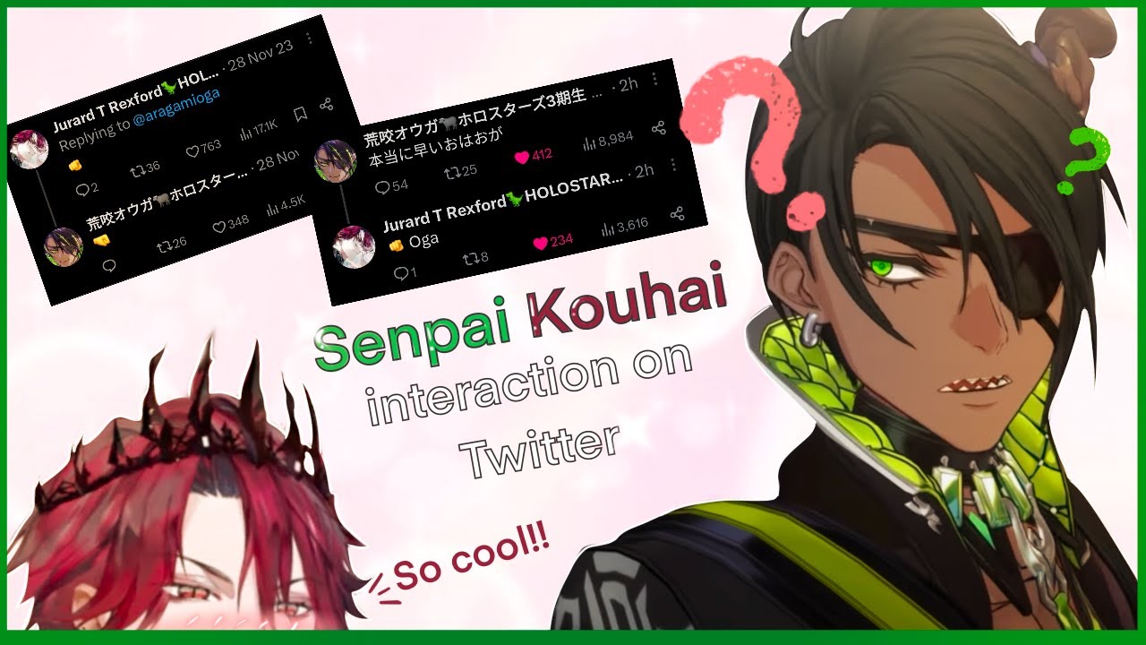 A CUTE interaction between Jurard & Oga [Holostars JP & EN] (Eng subs)