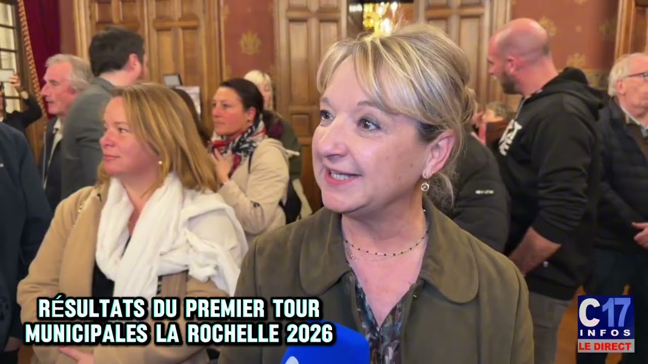 Résultats du premier tour élections municipales La Rochelle 2026