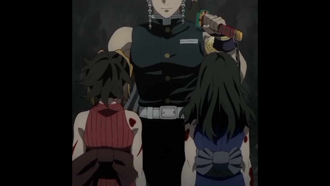 Uzui really care about his wives 🥺❤ #demonslayer #shorts
