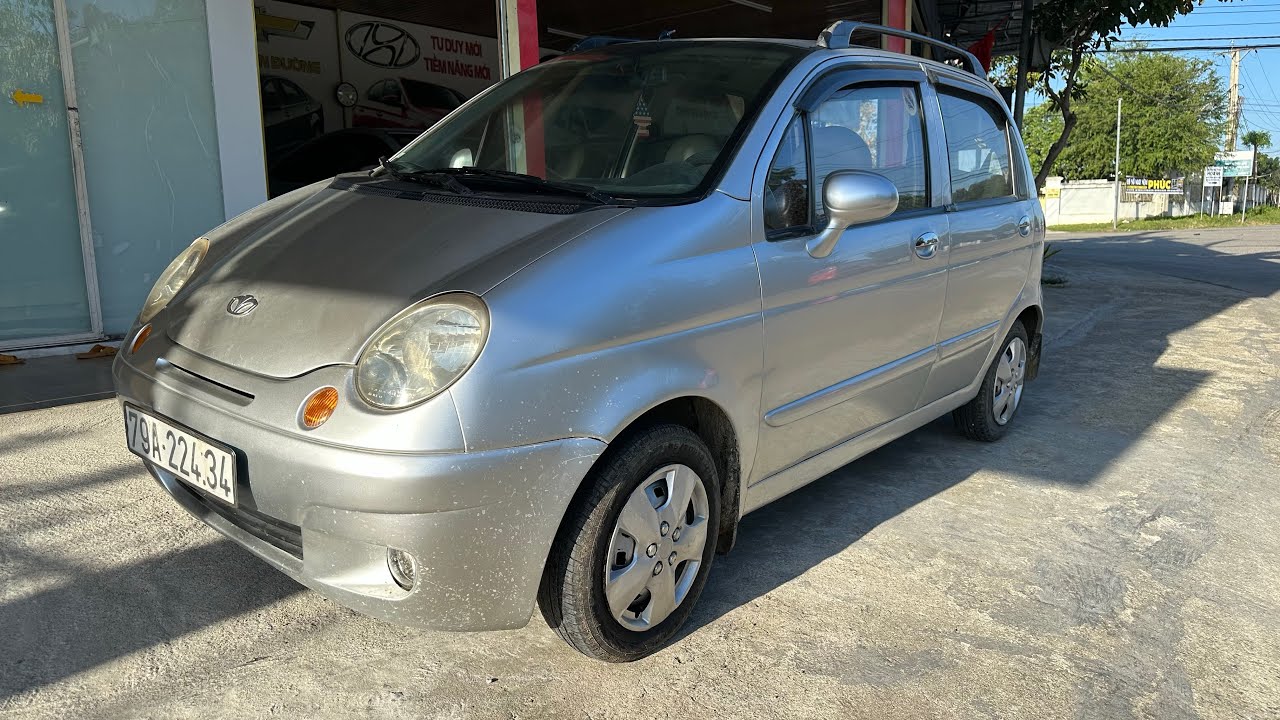 Xe tập lái xinh xinh em đứng chỗ nào cũng xinh matiz 2003 xe đẹp lắm giá 39tr alo 0918683569