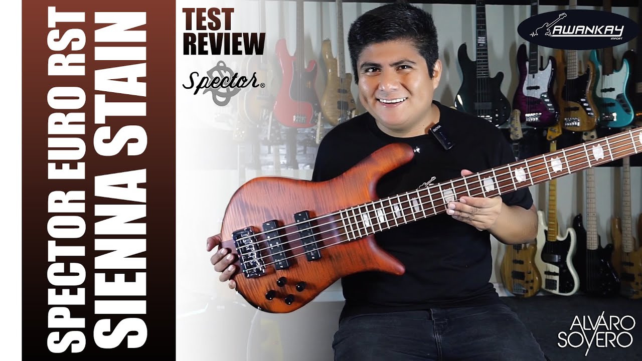 SPECTOR EURO 5 RST SIENNA STAIN / EL BAJO MÁS LIVIANO QUE HE TOCADO / Test Review Alvaro Sovero