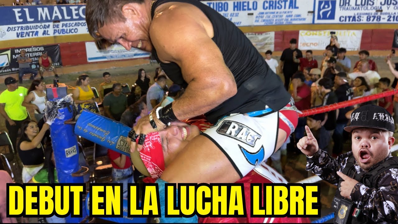 ÉPICO ENCUENTRO La Granja Rifa se enfrenta a Konan Big en Lucha Libre