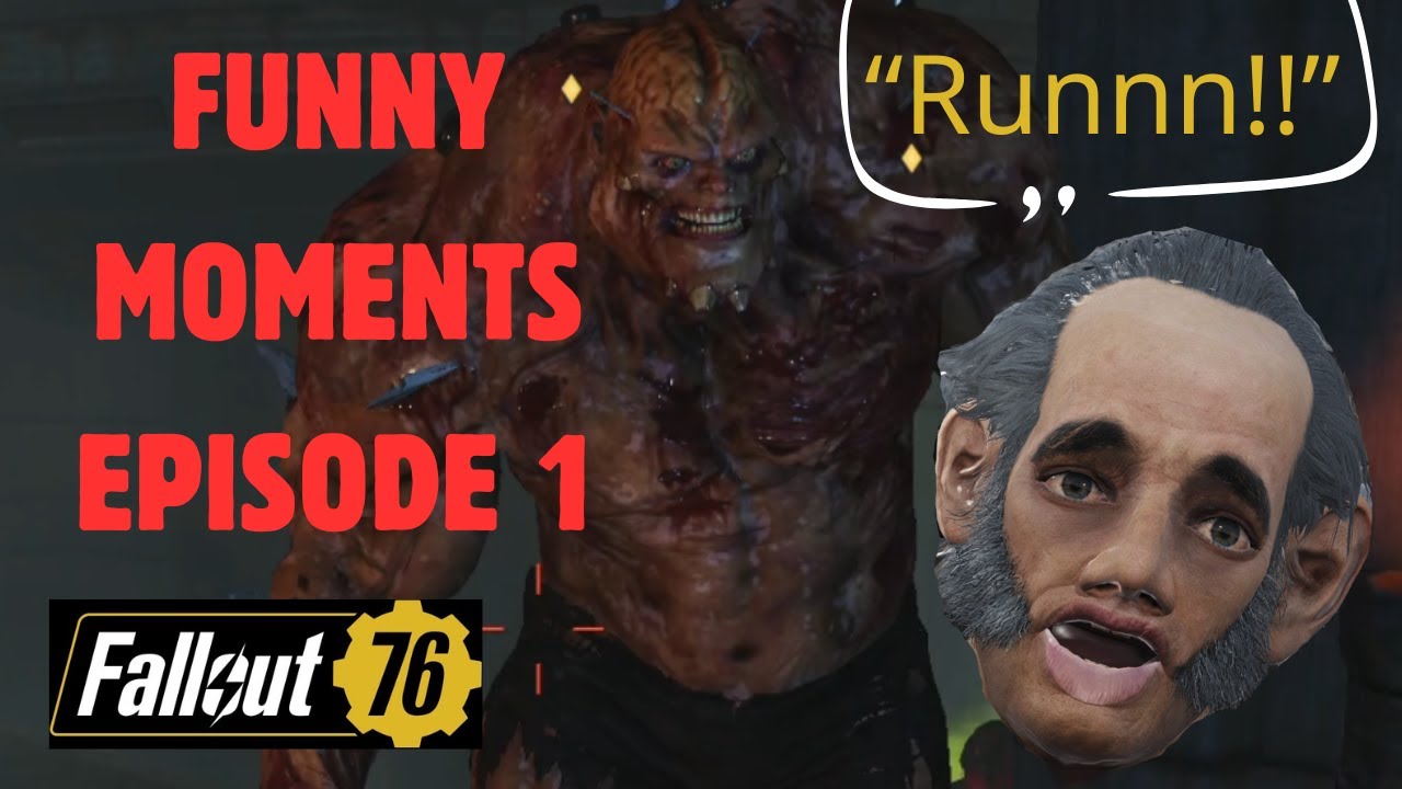 Chow Chow Funny Moment! - Fallout 76 Glitches and Funny Moments Compilation 2025  - Episode 1
