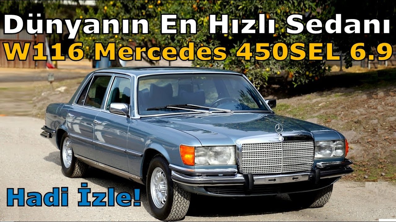 W116 MERCEDES-BENZ 450SEL 6.9 TÜM ÖZELLİKLERİ