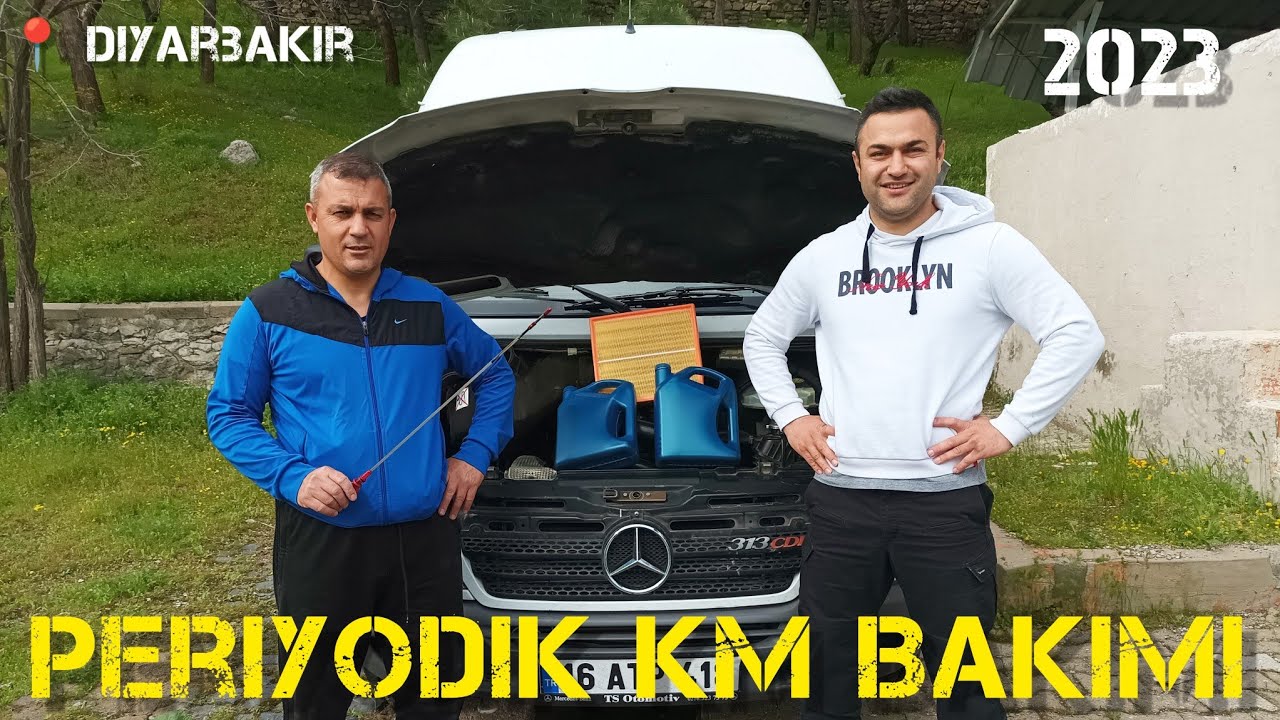 Mercedes Sprinter 313 CDI Periyodik KM Bakımı ve Püf Noktaları | Sprinter Periodic Maintenance